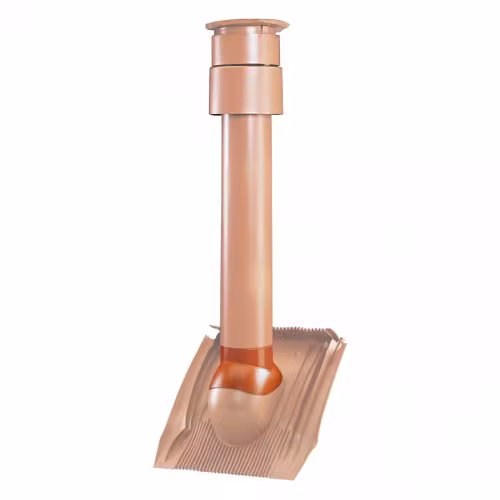 Adaptateur de tuyau d'échappement Vendut DN 125 rouge, pour système 80/125 de la catégorie passages de toit pentus avec le GTIN 4027822850930 Adaptateur de tuyau d'échappement Vendut DN 125 de la marque Klöber de la catégorie passages de toit raides