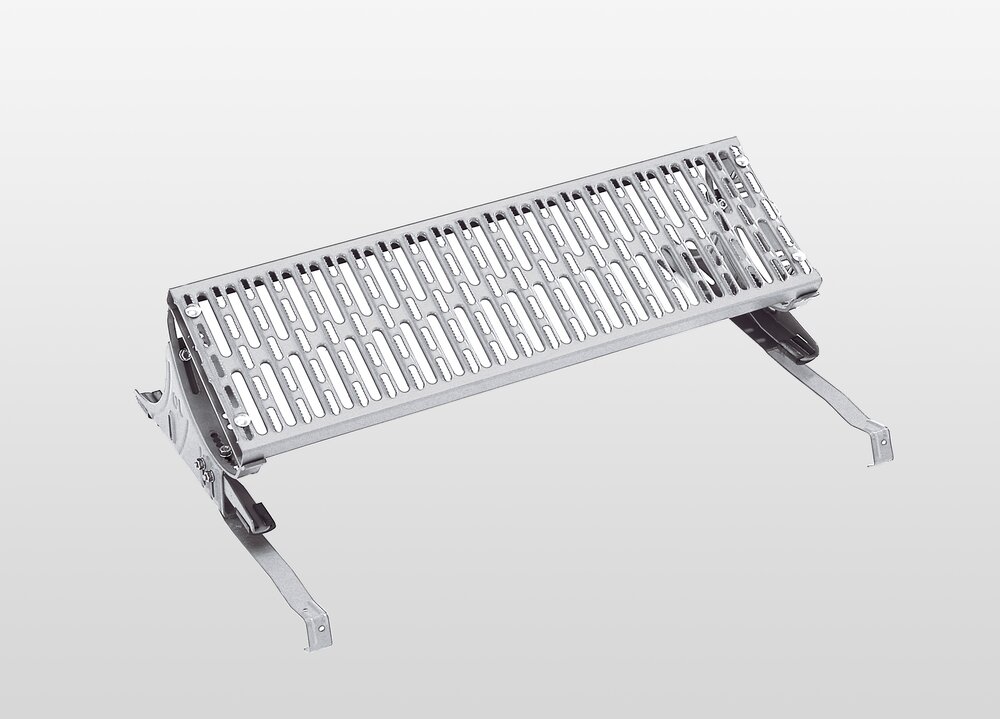 Grille sur pied Munk en acier galvanisé de Günzburger Steigtechnik Plateforme d'accès Munk, catégorie Accessoires et pièces détachées pour équipements d'accès, référence 011175