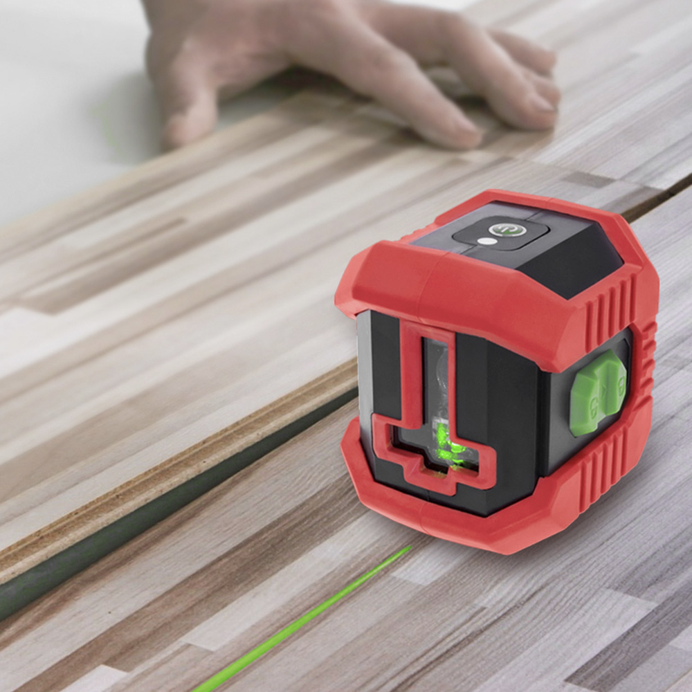 Ohne Text 847828 Kreuzlinienlaser QB Green Set