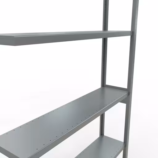 Rayonnage supplémentaire, rayonnage à étagères, système enfichable MULTIplus250, 3000 x 1300 x 300 mm, 7 étagères, galvanisé de Schulte Lagertechnik avec le réf. 12937-130-LR