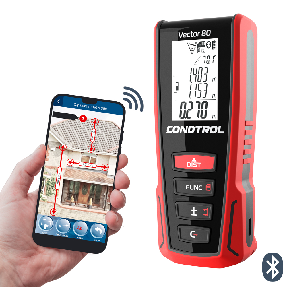 Laser-Entfernungsmesser Vector 80