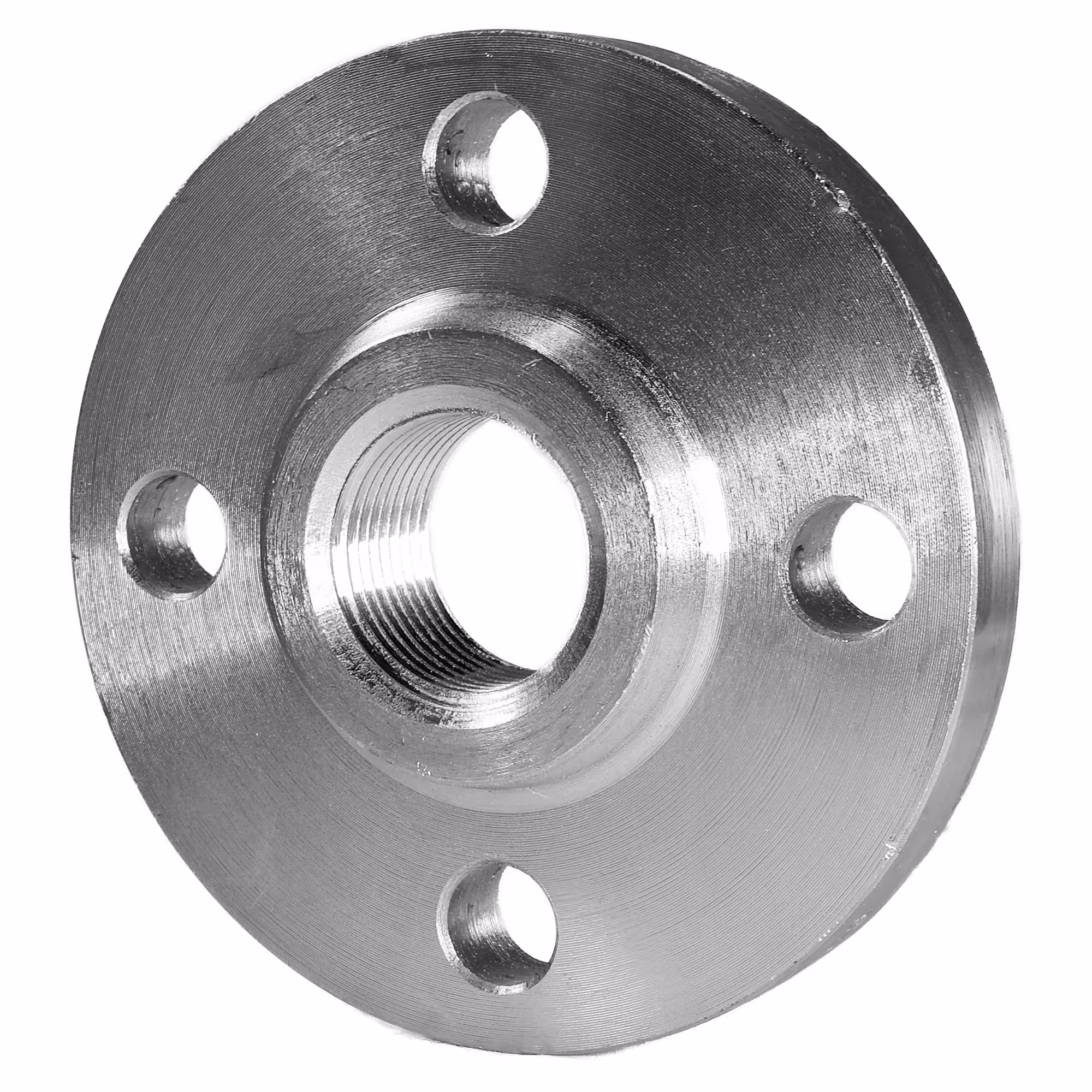 Flange filettate DIN2566 zincate, raccordi saldati neri, cod. F566G032