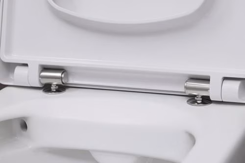 Detailbild 4042987 Set per WC sospeso Duravit ME by Starck, senza bordo, scarico Durafix, bianco, incluso sedile del WC con chiusura ammortizzata
