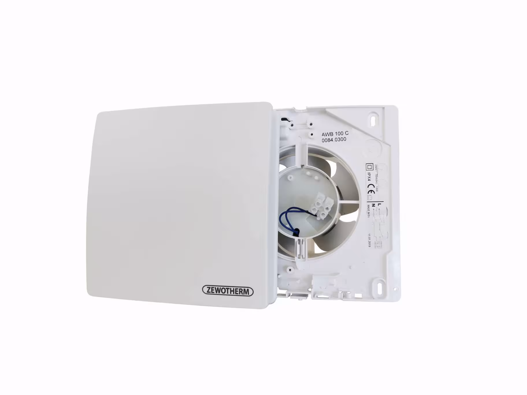 Ventilateurs Zewotherm pour petites pièces, ventilateurs Zewotherm sans HR, réf. 14120040