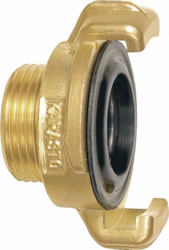 Raccordo filettato in ottone GEKA, filettatura esterna da 3/4", del marchio Geka Raccordo filettato in ottone GEKA, filettatura esterna GEKA, della categoria connettori, raccordi e giunti per tubi flessibili, con codice articolo 4300600016