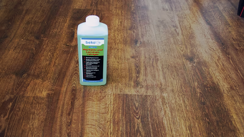 TecLine Parkett- und Laminatreiniger 1 l Flasche Hartholz, Holz, Fußboden, Innenarchitektur, Bodenbeläge