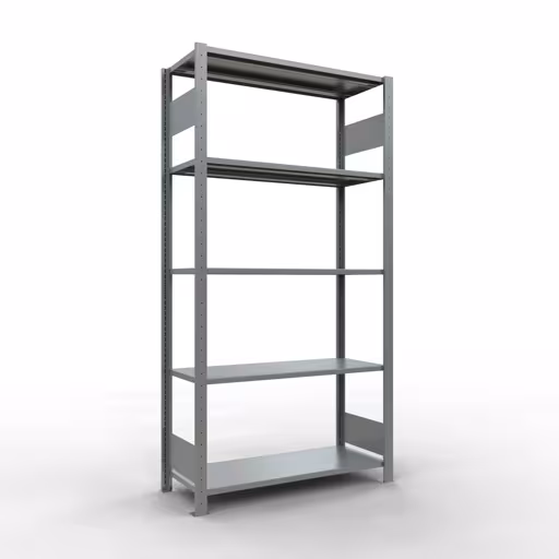 Étagère de base, étagère, système enfichable MULTIplus85, 2000 x 1000 x 400 mm, 5 étagères, galvanisée de la marque Schulte Lagertechnik de la gamme de produits du système enfichable