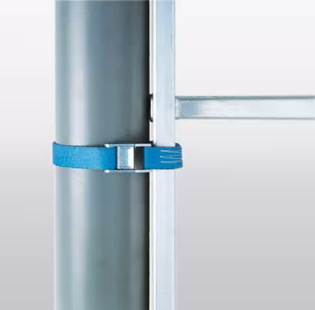Sangle d'arrimage Munk avec verrouillage à pince, accessoires et pièces de rechange pour techniques d'escalade, réf. 019960