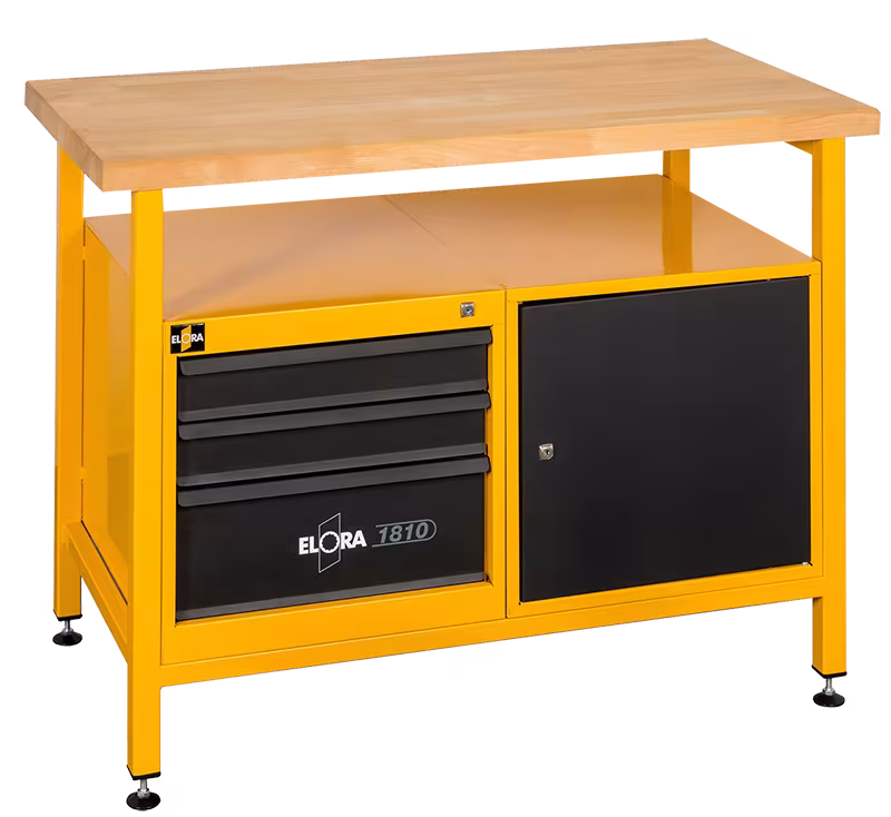 Werkbank, leer 1810-L von ELORA Werkbank, leer, ELORA-1810-L aus der Kategorie Ordnungssysteme & Werkstattwagen mit der Artikelnr. 1810500006000