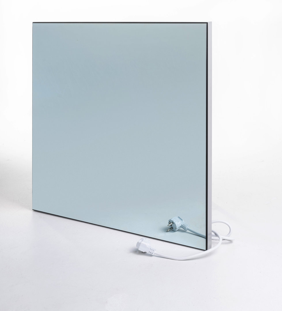 Miroir chauffant infrarouge en verre 900 watts, 1220x620x25 mm de GeMeTherm Miroir chauffant infrarouge en verre de la catégorie Radiateurs et panneaux infrarouges avec le numéro d'article IHP-S-0900