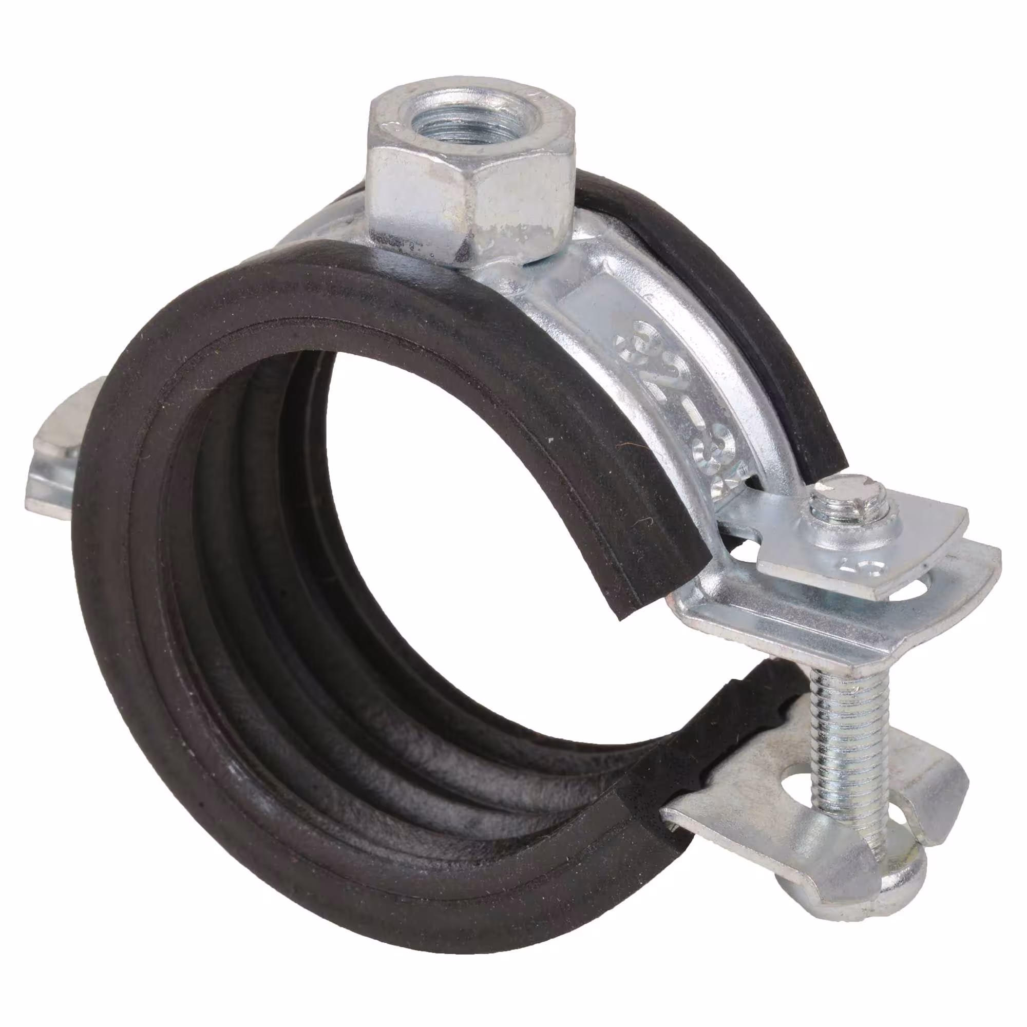 Collier de serrage pour tuyaux de raccordement 15 mm - 19 mm M8 de Fixotec Collier de serrage articulé léger Fixotec, colliers de serrage articulés, réf. 203271