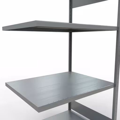 Figura n. 8 dell'articolo scaffale aggiuntivo, scaffale a scaffale, sistema a innesto MULTIplus330, 2000 x 1000 x 800 mm (AxLxP), 5 ripiani, barre longitudinali, zincato del gruppo di prodotti sistema a innesto della marca Schulte Lagertechnik