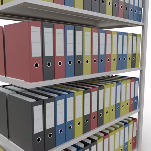 Produktbild Nr 10 des Artikels Anbauregal, Büro-Fachbodenregal Stecksystem MULTIplus150, 1800 x 1300 x 600 mm (HxBxT), 5 Fachböden, Längenriegel, ohne Mittelanschlag, lichtgrau Abbildung Nr 10 des Artikels Anbauregal, Büro-Fachbodenregal Stecksystem MULTIplus150, 1800 x 1300 x 600 mm (HxBxT), 5 Fachböden, Längenriegel, ohne Mittelanschlag, lichtgrau aus der Produktgruppe Büroregale von der Marke Schulte Lagertechnik