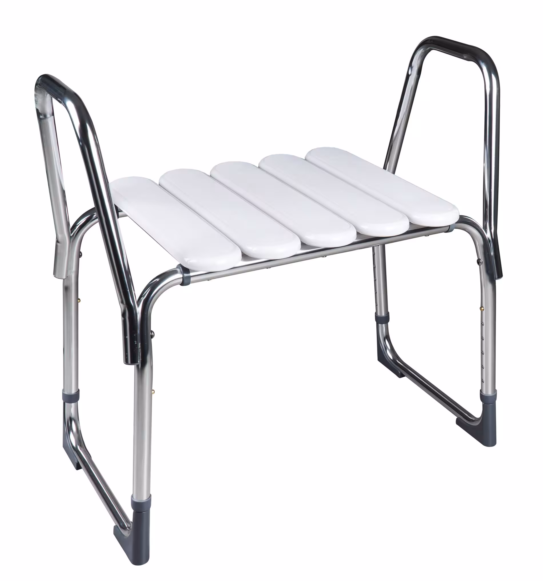 Armlehnen für Bad-Hocker Pro, chromfarben mit der GTIN 4006956159133 Armlehnen für Bad-Hocker Pro, chromfarben von Ridder mit der Artikelnr. A173100