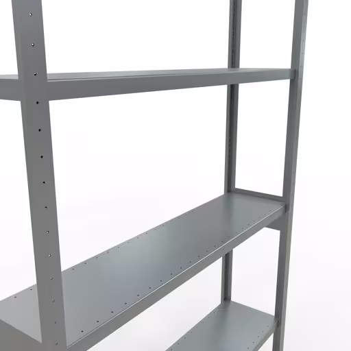Figure n° 13 de l'article étagère de base, étagère, système enfichable MULTIplus250, 3000 x 1300 x 300 mm, 7 étagères, galvanisées du groupe de produits système enfichable de Schulte Lagertechnik