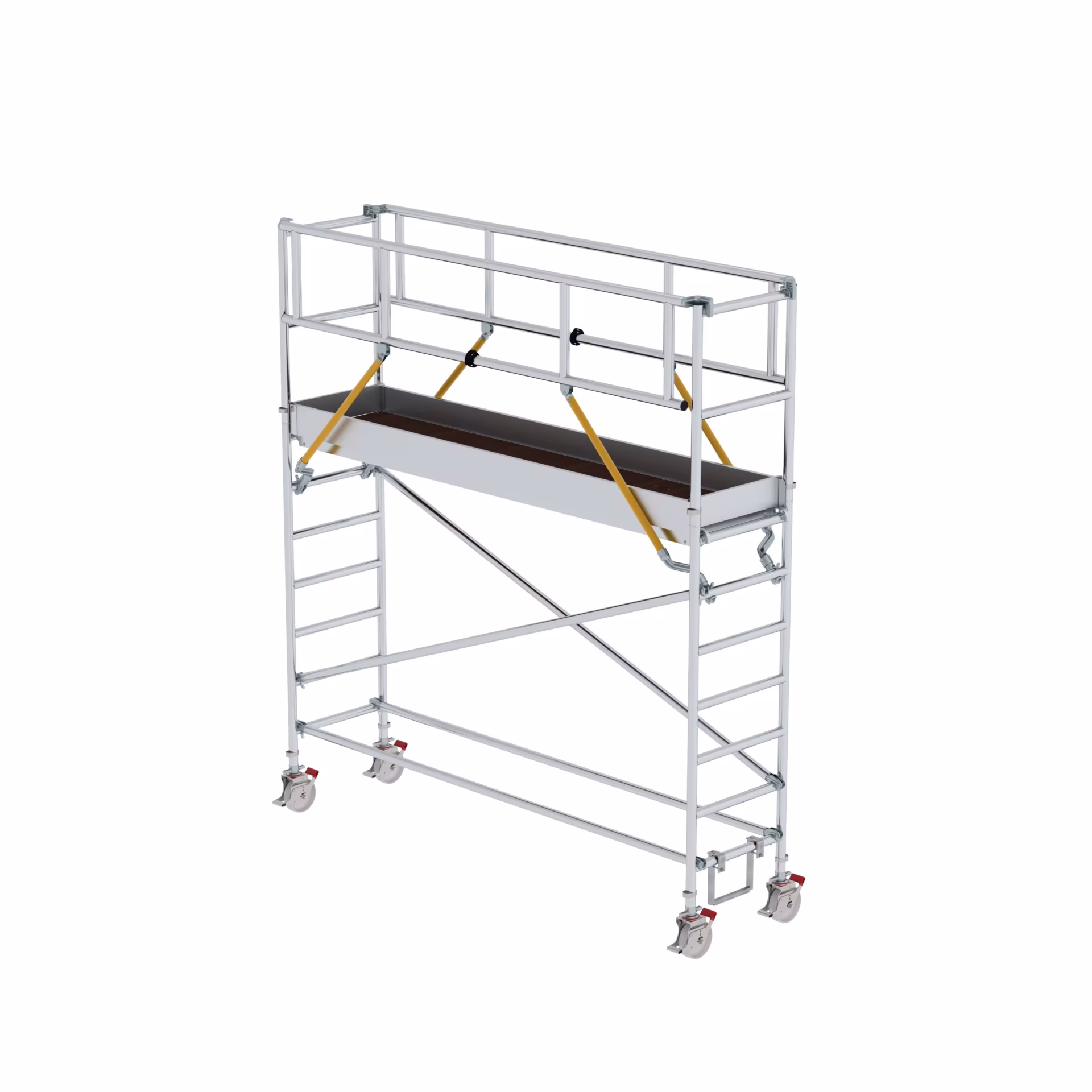 Échafaudage mobile SG 0,75 x 3,0 m hauteur de plate-forme 2,51 m de Munk avec réf. 172236