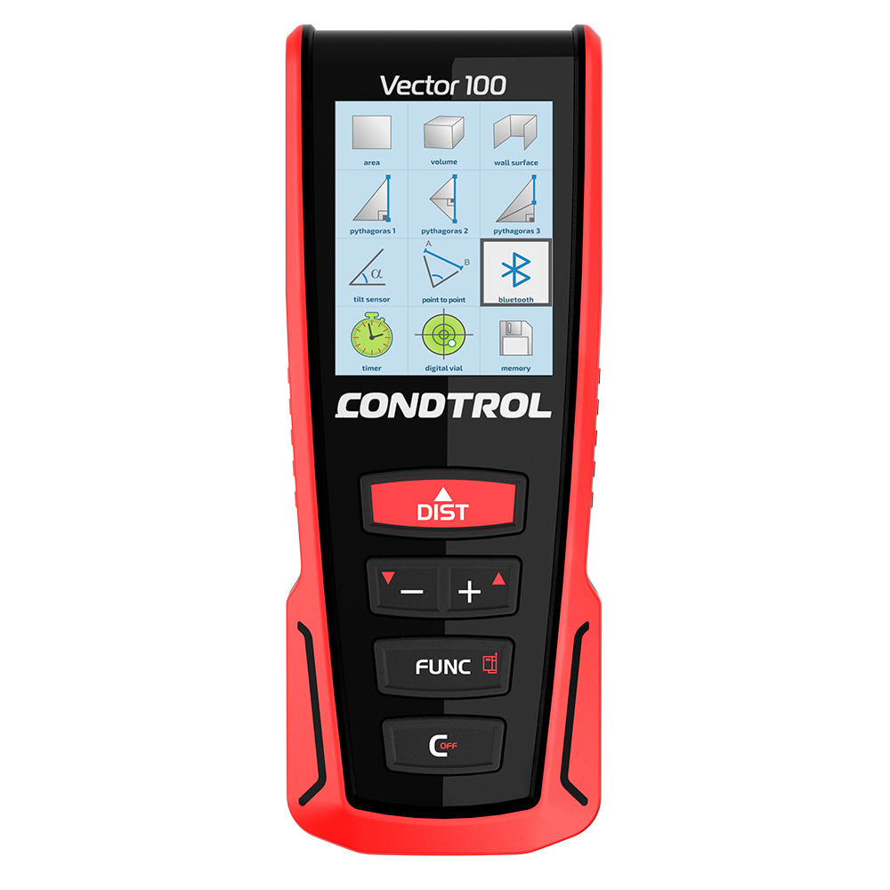 Telemetro laser Vector 100 del marchio Condtrol Telemetro laser Vector 100 della categoria dei telemetri laser con codice articolo 1-4-100