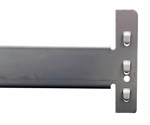 Un'altra vista dell'articolo trave posteriore per scaffalature da 1300 mm, zincata, della categoria scaffalature a ripiani