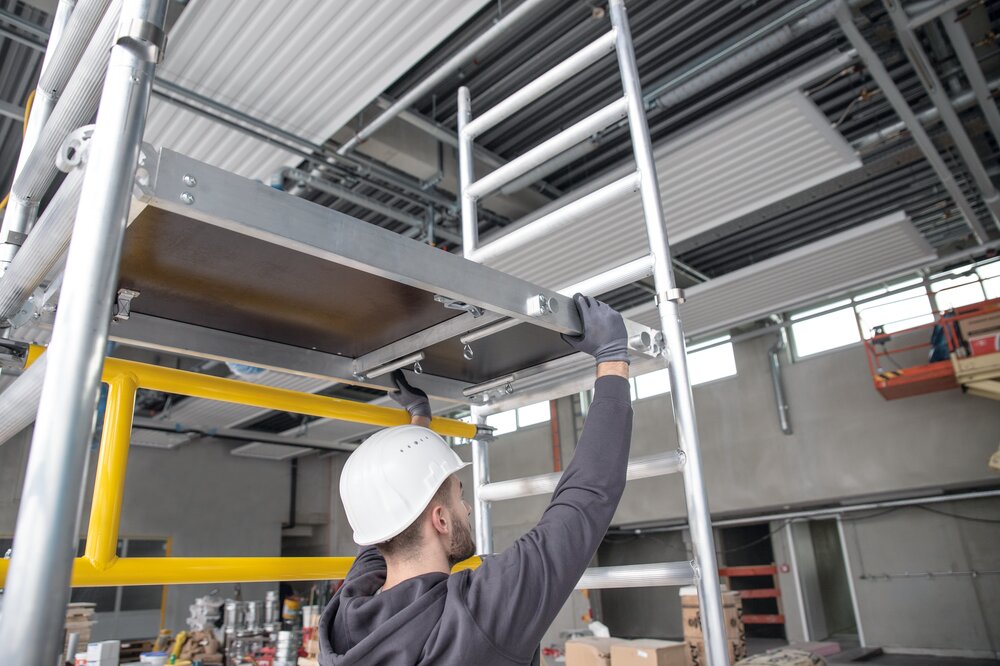 Munk FlexxTower Échafaudage pour une personne 6,1 mètres