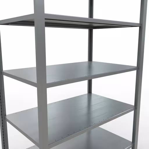 Figure n° 15 de l'article, système d'étagères de bureau MULTIplus150, 2300 x 1000 x 600 mm, 7 étagères, galvanisées, sans butée centrale du groupe de produits étagères de bureau de Schulte Lagertechnik