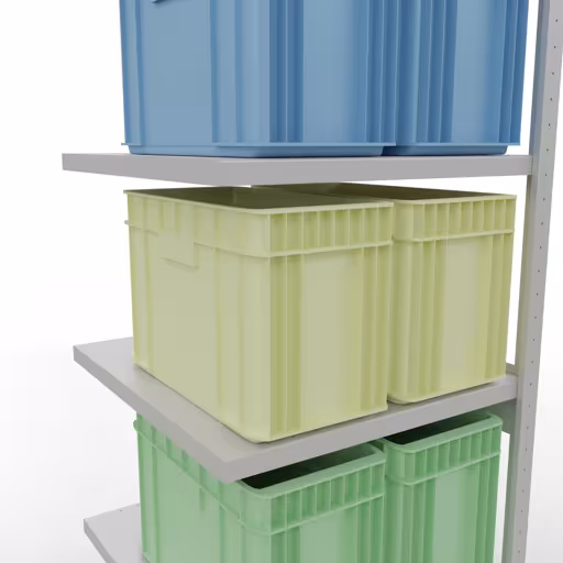 Immagine aggiuntiva dell'articolo Scaffale aggiuntivo, scaffale MULTIplus250 sistema a innesto, 2500 x 750 x 800 mm (AxLxP), 6 ripiani, barre longitudinali, RAL 7035 grigio chiaro da scaffale aggiuntivo