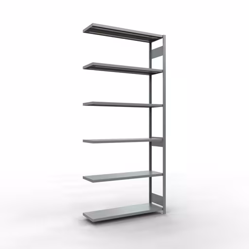 Figure n° 15 de l'article, système d'étagères MULTIplus250, système enfichable, 3000 x 1300 x 400 mm, 7 étagères, galvanisé du groupe de produits système enfichable de Schulte Lagertechnik