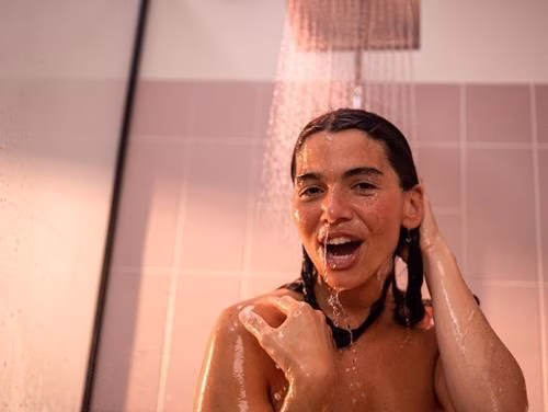 Hansgrohe Showerpipe CROMETTA E 240 1JET DN 15 chrome