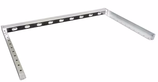 Jeu de profilés universels 1000 x 1000 mm, galvanisés de Schulte Lagertechnik Jeu de profilés universels 1000 x 1000 mm, galvanisé, accessoires, réf. 14074