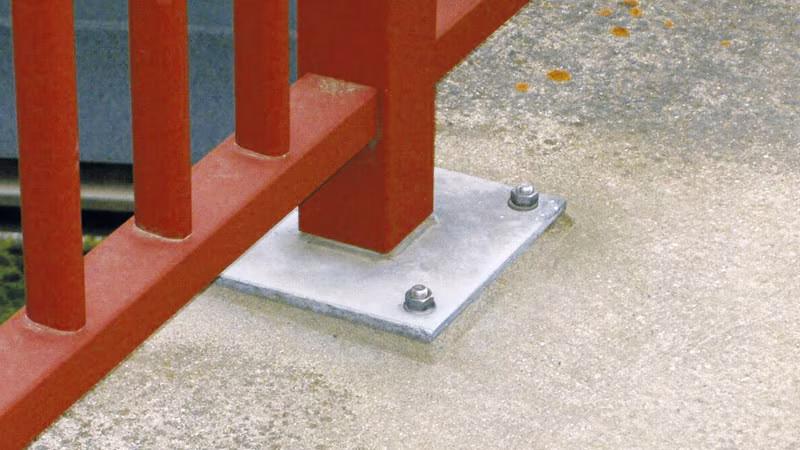 beko mortier composite-SET : 1 x VBM 165 ml, 2 x malaxeur à mélange forcé Handlauf, Geländer