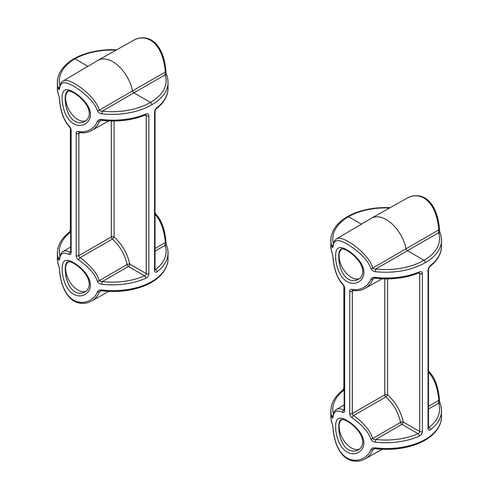 Kit di montaggio Munk per ringhiere laterali della Günzburger Steigtechnik Kit di montaggio Munk per ringhiere laterali dalla categoria Accessori e ricambi per attrezzature di accesso con numero di articolo 800021