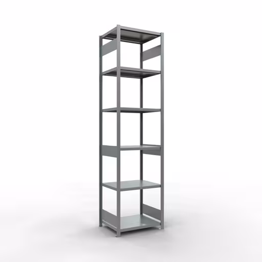 Figura n. 14 dell'articolo scaffale base, scaffale, sistema a innesto MULTIplus250, 3000 x 750 x 600 mm (AxLxP), 7 ripiani, barre longitudinali, zincato del gruppo di prodotti sistema a innesto della marca Schulte Lagertechnik