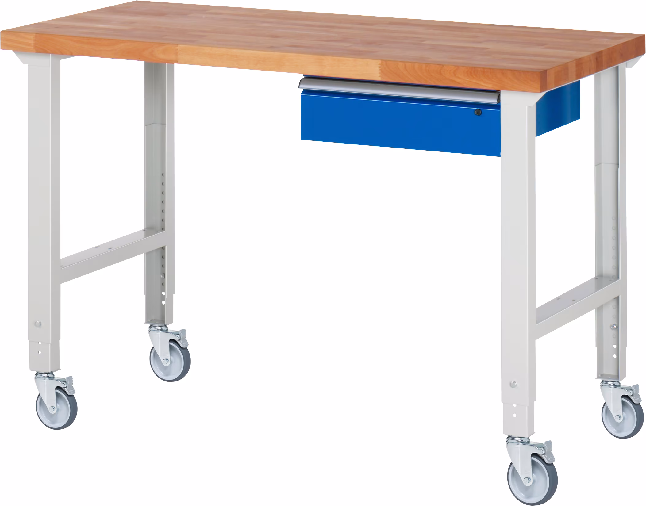 Établi mobile (réglable en hauteur) 7001A1, 4LR de la catégorie Établis avec le numéro d'article 05-7001A1-157B4H4,11