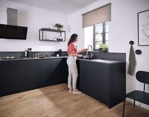 Detailbild 3984738 Hansgrohe Einhebel-Küchenmischer 240 FOCUS DN 15, mit Ausziehbrause chrom