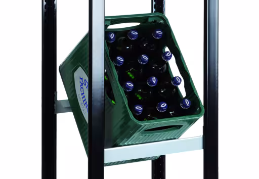 Ripiano aggiuntivo per scaffale per casse di bevande, 400 x 300, argento di Schulte Lagertechnik con articolo n. 37004