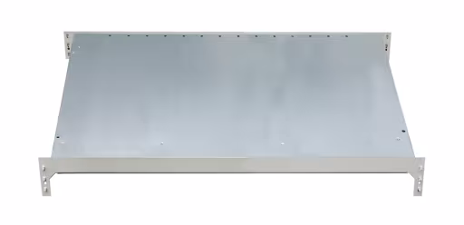 Une autre vue de l'article Niveau supplémentaire pour étagère Kanban MULTIplus150, 1000 x 500, galvanisé, sans séparateurs ni guides latéraux de la catégorie étagères