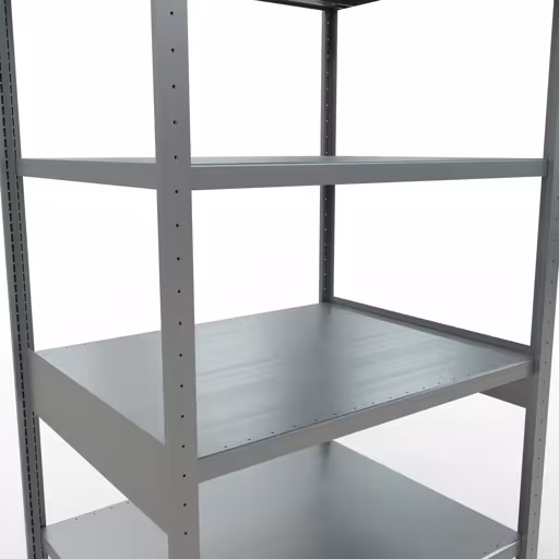 Figure n° 12 de l'article étagère de base, étagère, système enfichable MULTIplus330, 2500 x 1000 x 800 mm, 6 étagères, galvanisées du groupe de produits système enfichable de Schulte Lagertechnik