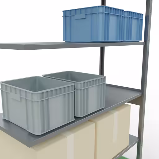 Immagine del prodotto n. 15 dell'articolo sistema a innesto ripiano aggiuntivo 2500x1300x500 mm, tipo 150 kg, zincato dalla gamma di prodotti sistema a innesto della marca Schulte Lagertechnik