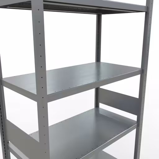 Figure n° 14 de l'article étagère de base, étagère, système enfichable MULTIplus330, 3000 x 1000 x 500 mm, 7 étagères, galvanisées du groupe de produits système enfichable de Schulte Lagertechnik