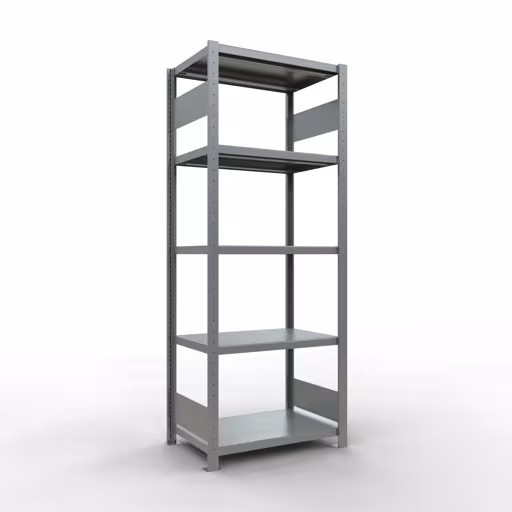 Figure n° 12 de l'article étagère de base, étagère, système enfichable MULTIplus250, 2000 x 750 x 500 mm, 5 étagères, galvanisé du groupe de produits système enfichable de Schulte Lagertechnik