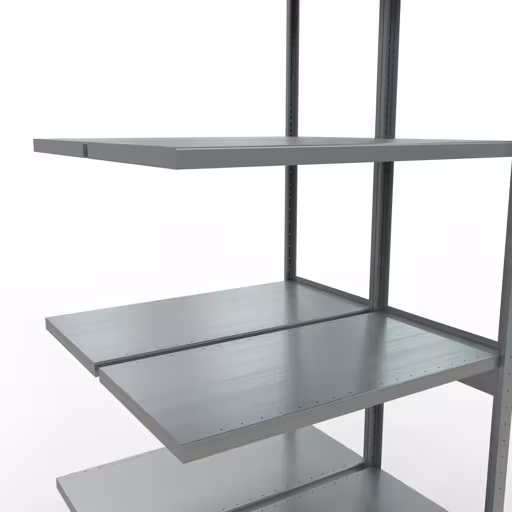 Immagine del prodotto n. 12 dell'articolo scaffale componibile, scaffale doppio, scaffale, sistema a innesto MULTIplus250, 3000 x 1000 x (2x500) mm, 2x7 ripiani, zincato dalla gamma di prodotti Scaffali della marca Schulte Lagertechnik