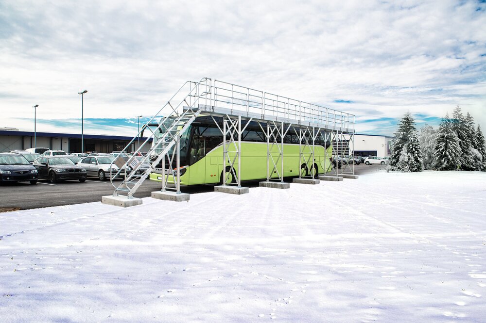 Milieubild 2179038 Munk Enteisungsanlage stationär Modul 4 Treppe 45°