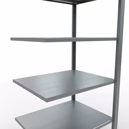 Figure n° 8 de l'article étagère complémentaire, étagère de bureau, système enfichable MULTIplus150, 2000 x 750 x 600 mm, 6 étagères, galvanisées, de la gamme d'étagères de bureau de Schulte Lagertechnik