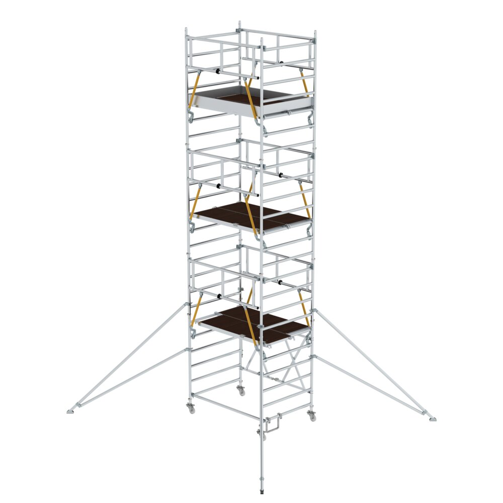 Ponteggio pieghevole Munk SG 0,75 x 1,80 m con braccio di appoggio della categoria ponteggi pieghevoli con numero di articolo 115254