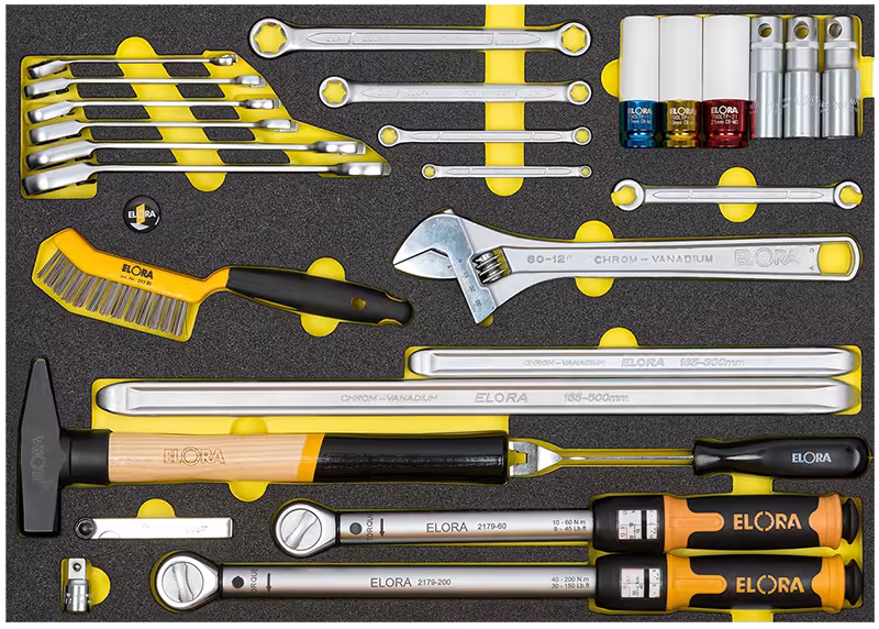 Modul-KFZ-Reifen-Bremsen-Satz OMS-47 von ELORA Modul-KFZ-Reifen-Bremsen-Satz, ELORA-OMS-47 aus der Kategorie Ordnungssysteme & Werkstattwagen mit der Artikelnr. 0000414701000