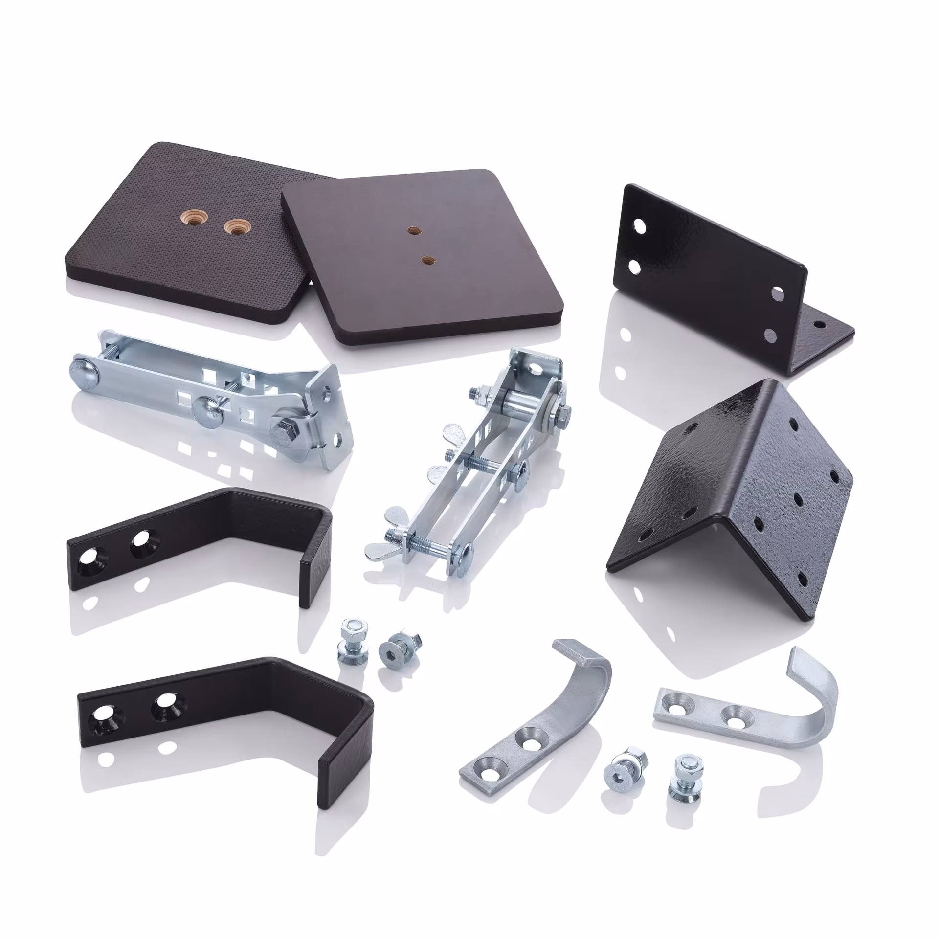 Pacchetto accessori “Set completo protezione testa scala” della categoria Accessori e ricambi per tecnologia da arrampicata con GTIN 4031405193093 Pacchetto accessori "Set completo di sicurezza per testata" della marca Munk della gamma Scale e impalcature