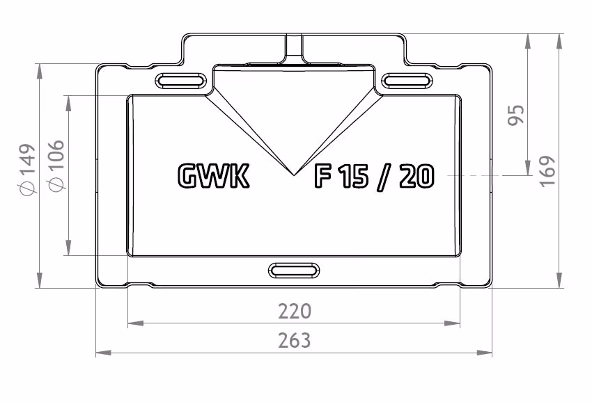 GWK ES-Box Uni Serie F DN15 per valvole di intercettazione lunghezza F1 della categoria isolamento raccordi con GTIN 4030095038523 ES-Box Uni Serie F per valvole di intercettazione lunghezza F1 della marca GWK Kuhlmann della categoria Isolamento raccordi