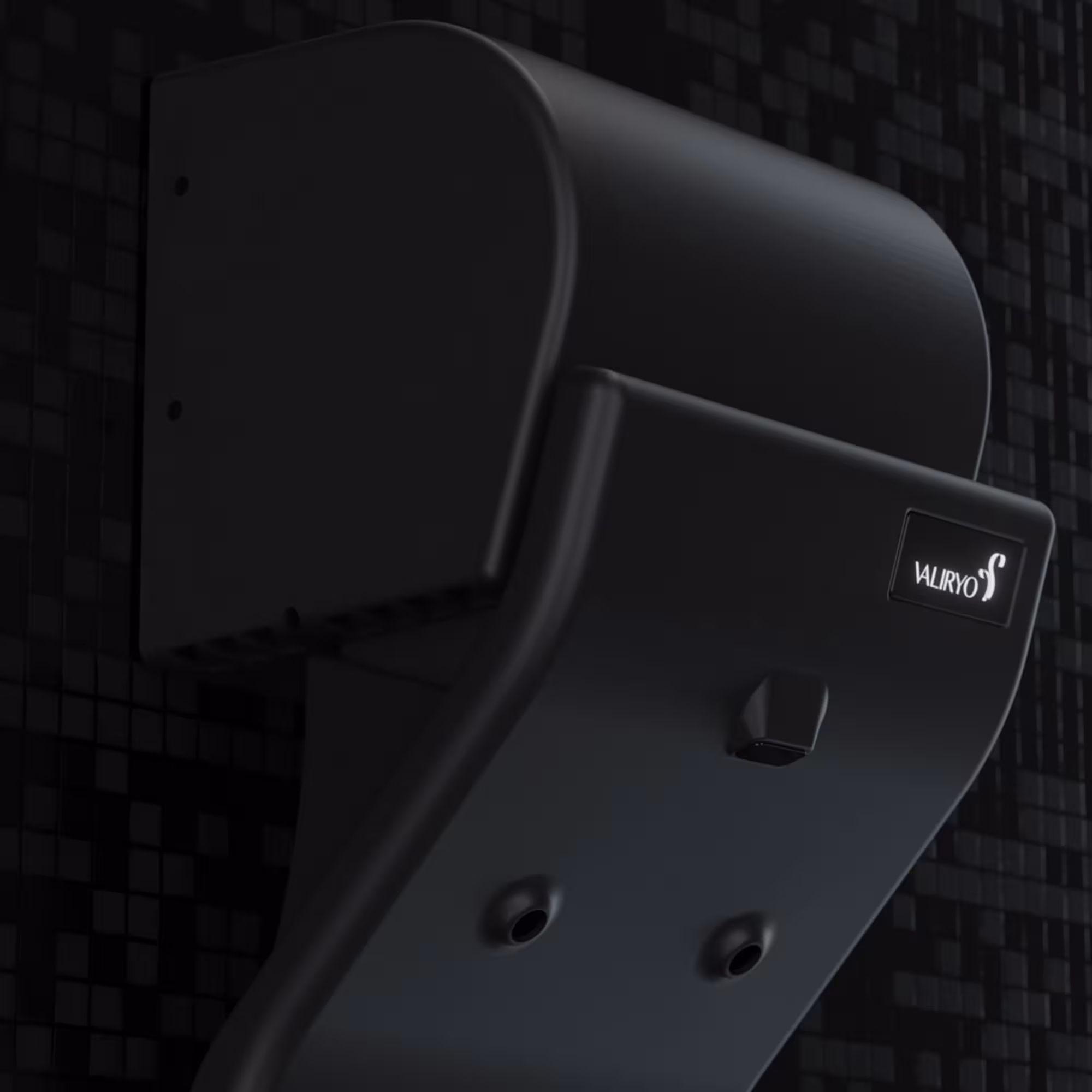 Body Dryer matt schwarz Set von Valiryo mit der Artikelnr. 503