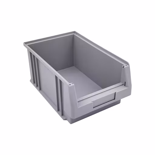 Un'altra vista dell'articolo contenitore a vista, PxLxA 330x213x150 mm, grigio, polipropilene della categoria Scaffali