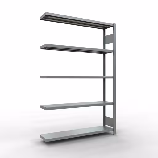 Figure n° 10 de l'article Système de rayonnage enfichable MULTIplus250, 2000 x 1300 x 300 mm, 5 étagères, galvanisé du groupe de produits Système enfichable de Schulte Lagertechnik