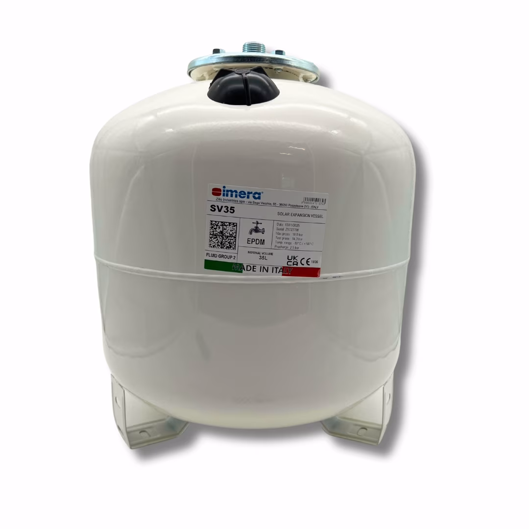 Vaso di espansione a membrana Zilio Solar 35 litri Zylinder